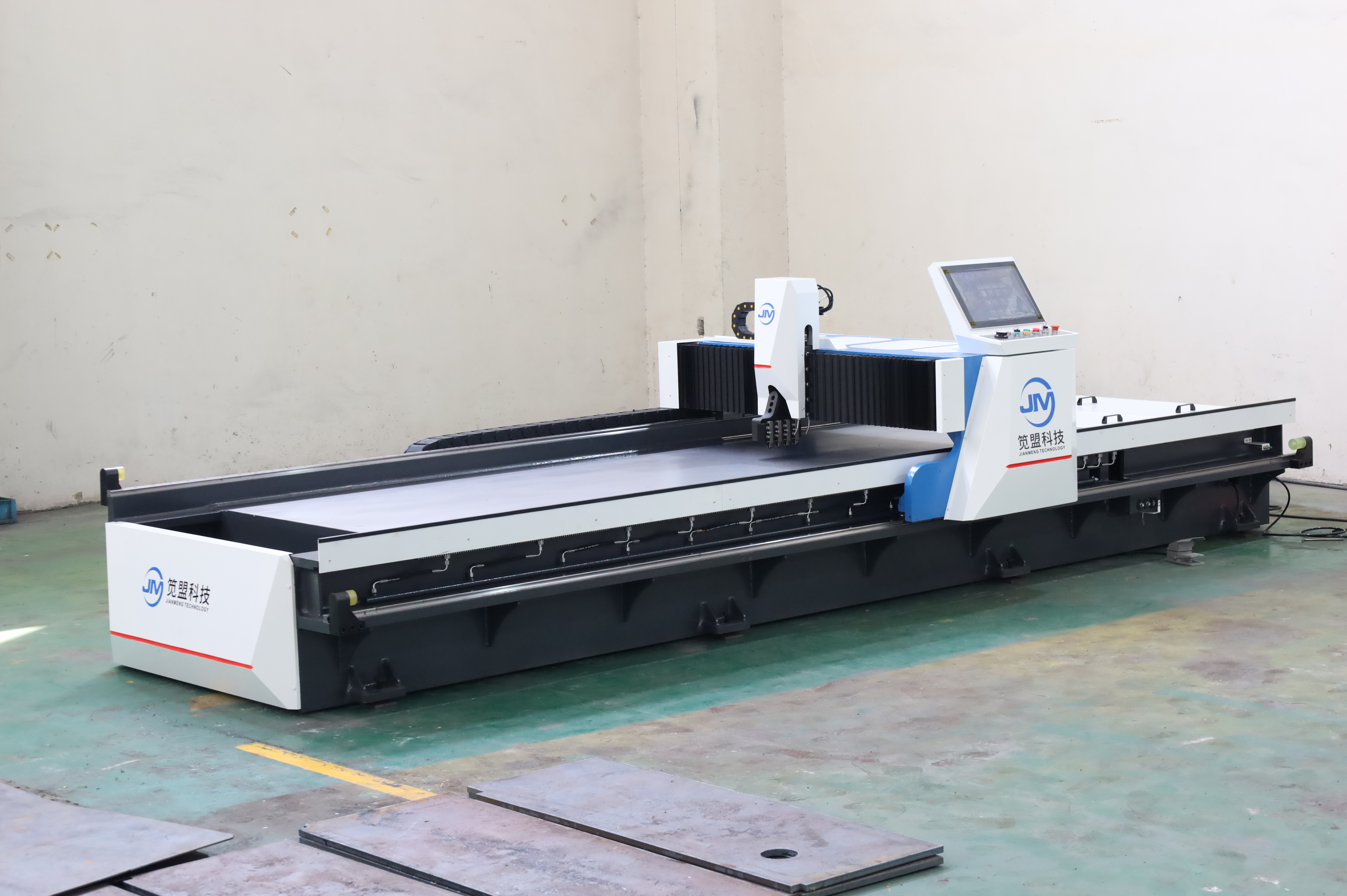 Mesin Alur CNC V Mendatar